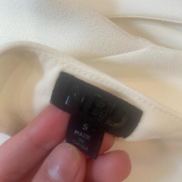 Aldon Mini Dress in Ivory NWOT - Picture 4 of 6